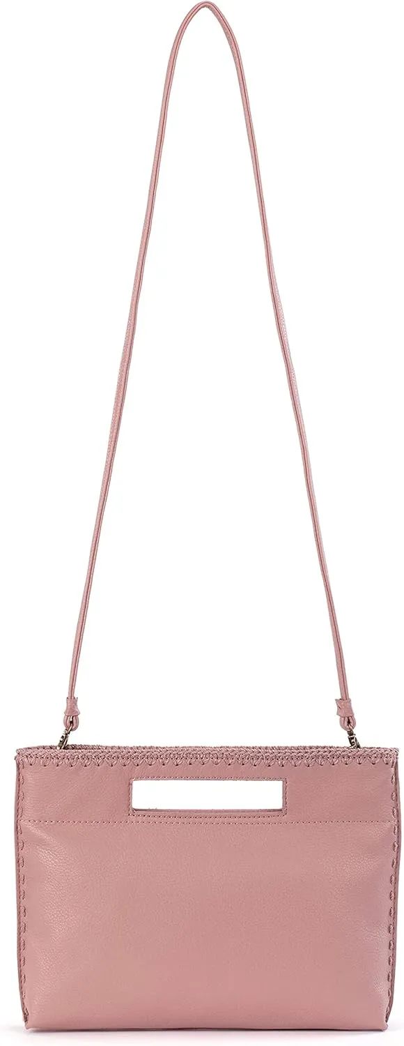 The Sak Linden Convertible Crossbody Bag in Crochet, Adjustable Multi Use Strap