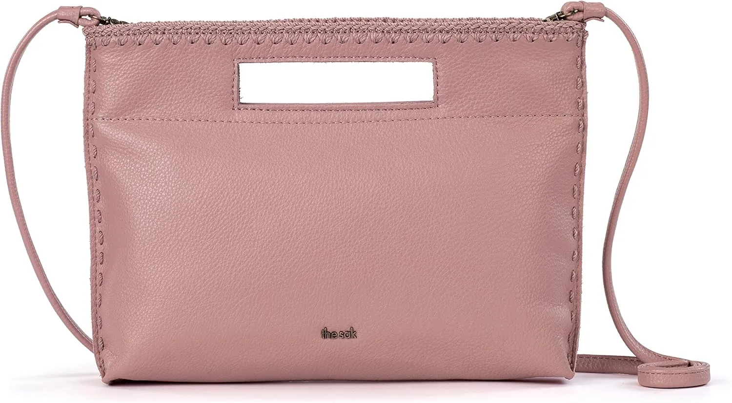 The Sak Linden Convertible Crossbody Bag in Crochet, Adjustable Multi Use Strap