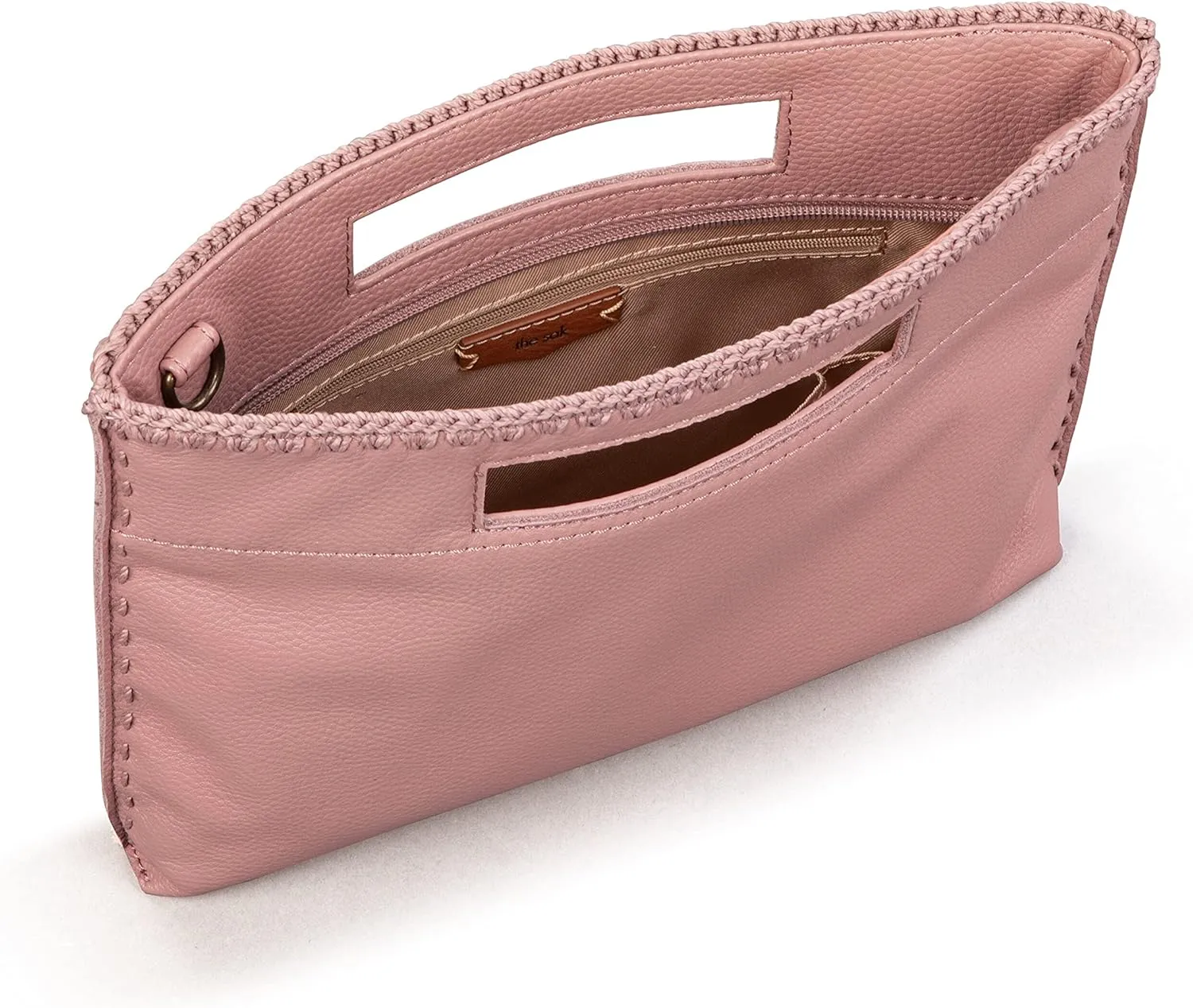 The Sak Linden Convertible Crossbody Bag in Crochet, Adjustable Multi Use Strap