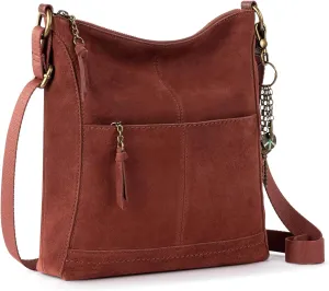 The Sak Lucia Leather Crossbody, Cinnamon Suede