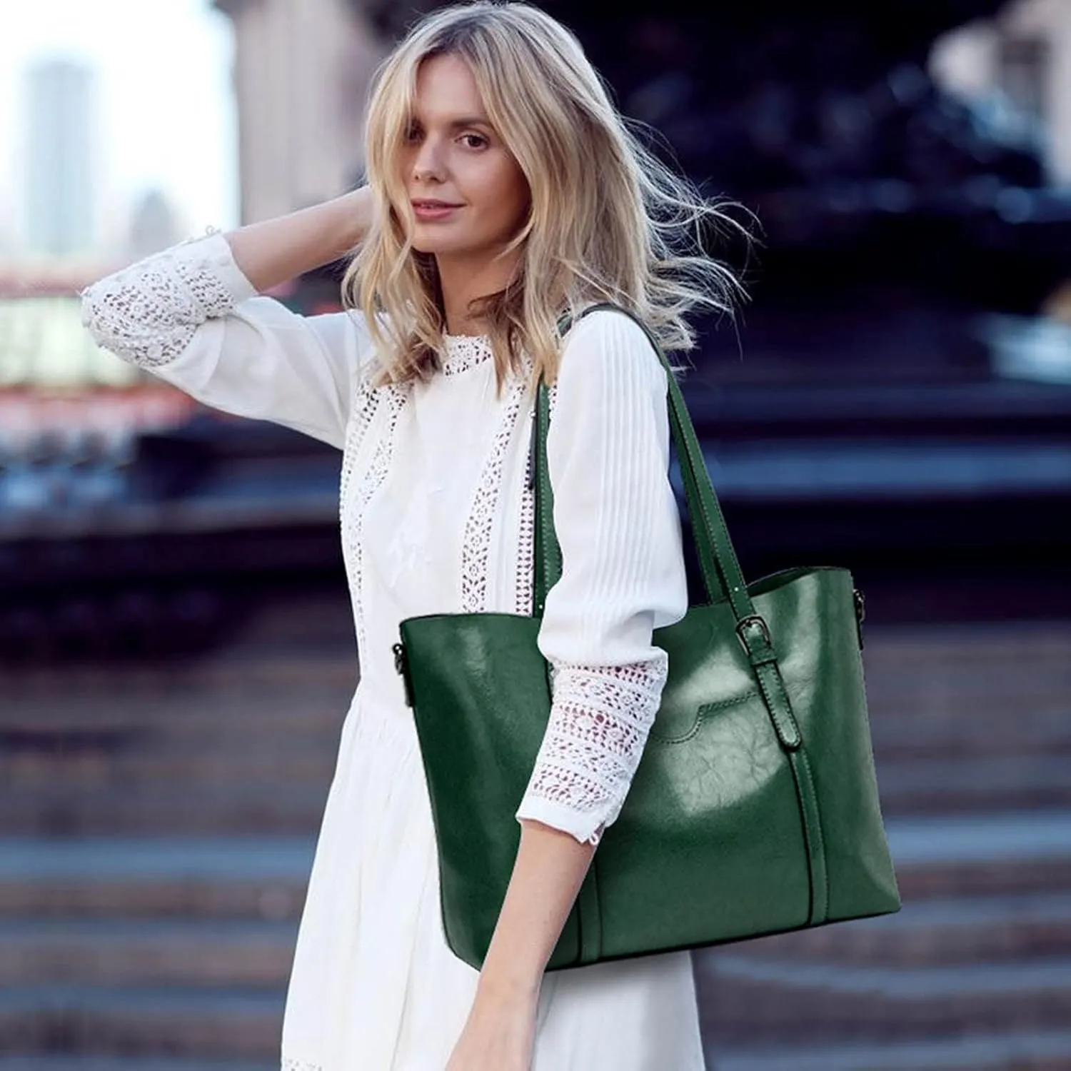 The Tote Bag,Black Tote Bag,Womens Leather Purses and Handbags Top Handle Satchel Bags Tote Bags Tote Purses Hobo Crossbody Large Shoulder Bag