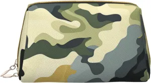 Toiletry Bag for Women Men Dopp Kit Travel Makeup Bag Khaki Camouflage Make Up Organizers Cosmetic Bag