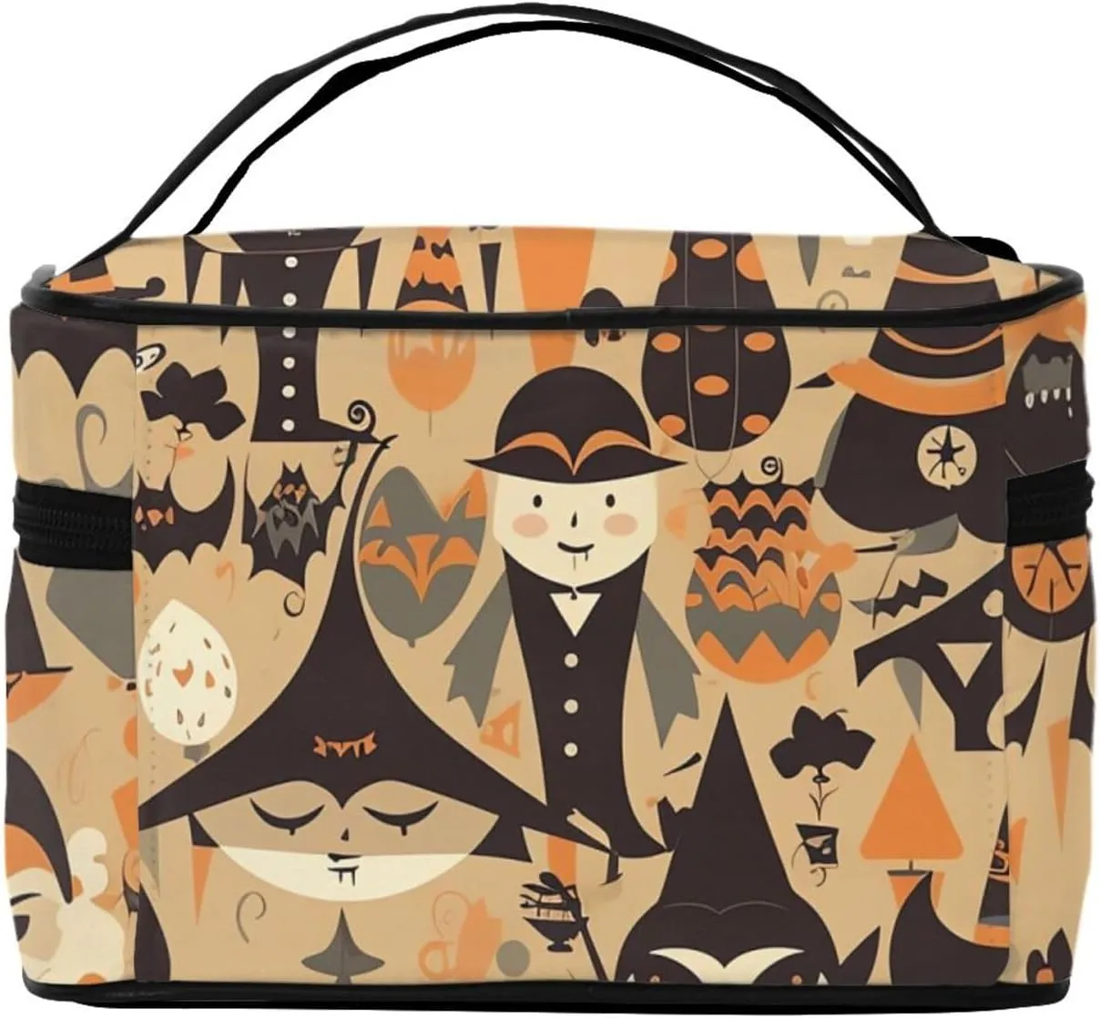 Toiletry Bag for Women Men Dopp Kit Travel Makeup Bag Make Up Organizers Cosmetic Bag Original Creature Pattern Hanging Toiletry Bag Shaving Bag with Large Capacity for Travel