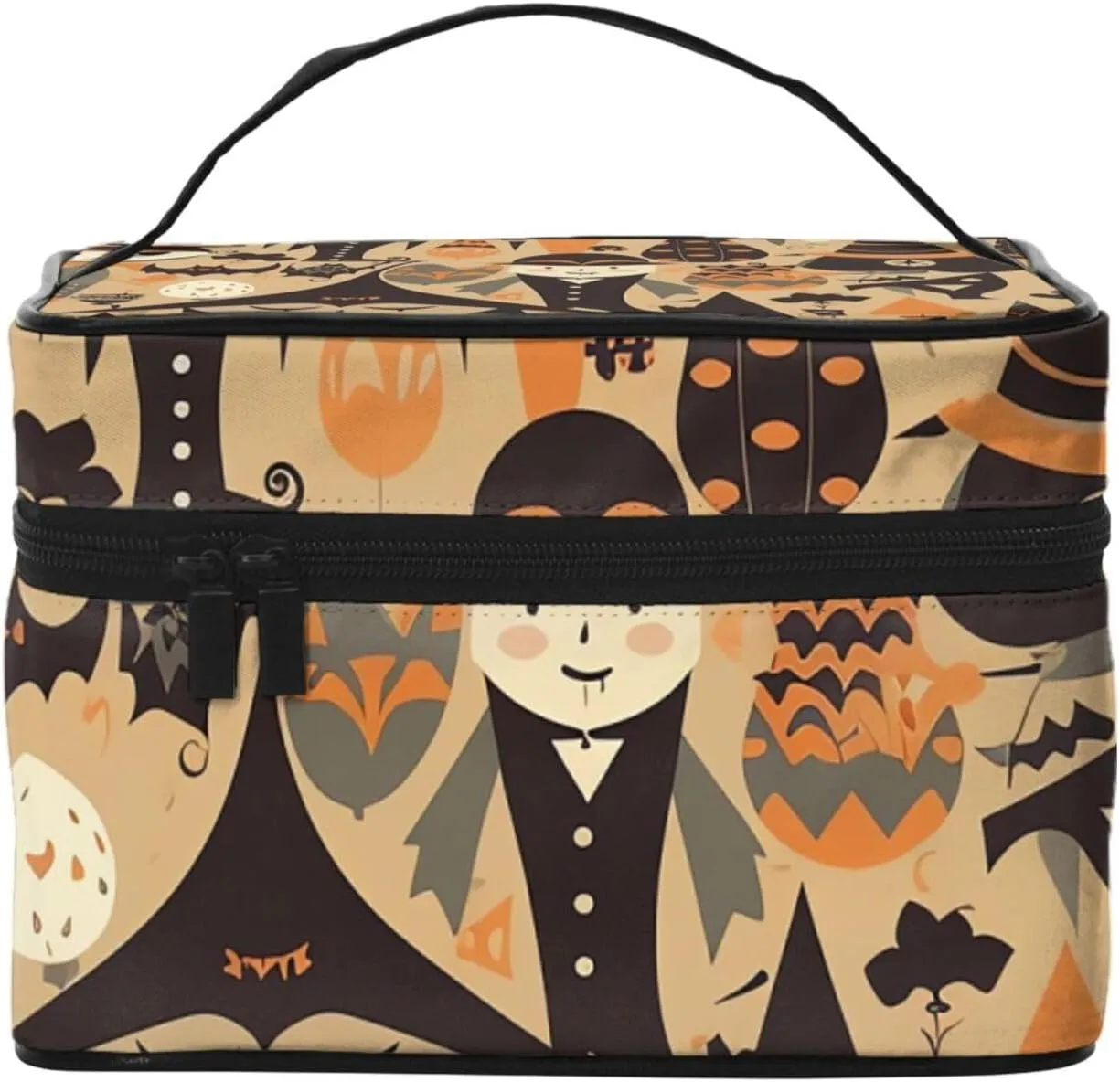 Toiletry Bag for Women Men Dopp Kit Travel Makeup Bag Make Up Organizers Cosmetic Bag Original Creature Pattern Hanging Toiletry Bag Shaving Bag with Large Capacity for Travel