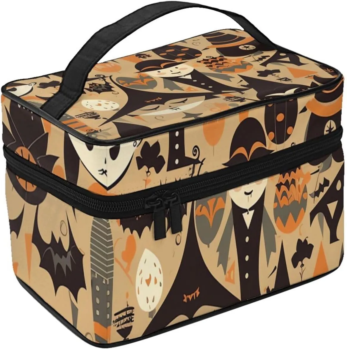 Toiletry Bag for Women Men Dopp Kit Travel Makeup Bag Make Up Organizers Cosmetic Bag Original Creature Pattern Hanging Toiletry Bag Shaving Bag with Large Capacity for Travel