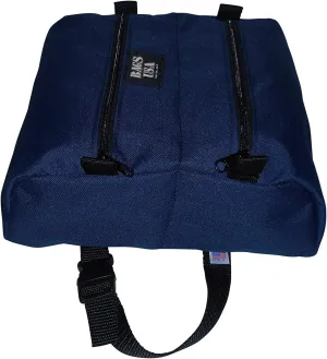 Toiletry or Shaving Bag,Firefighters twin toiletry bag, Made in USA. (Navy)