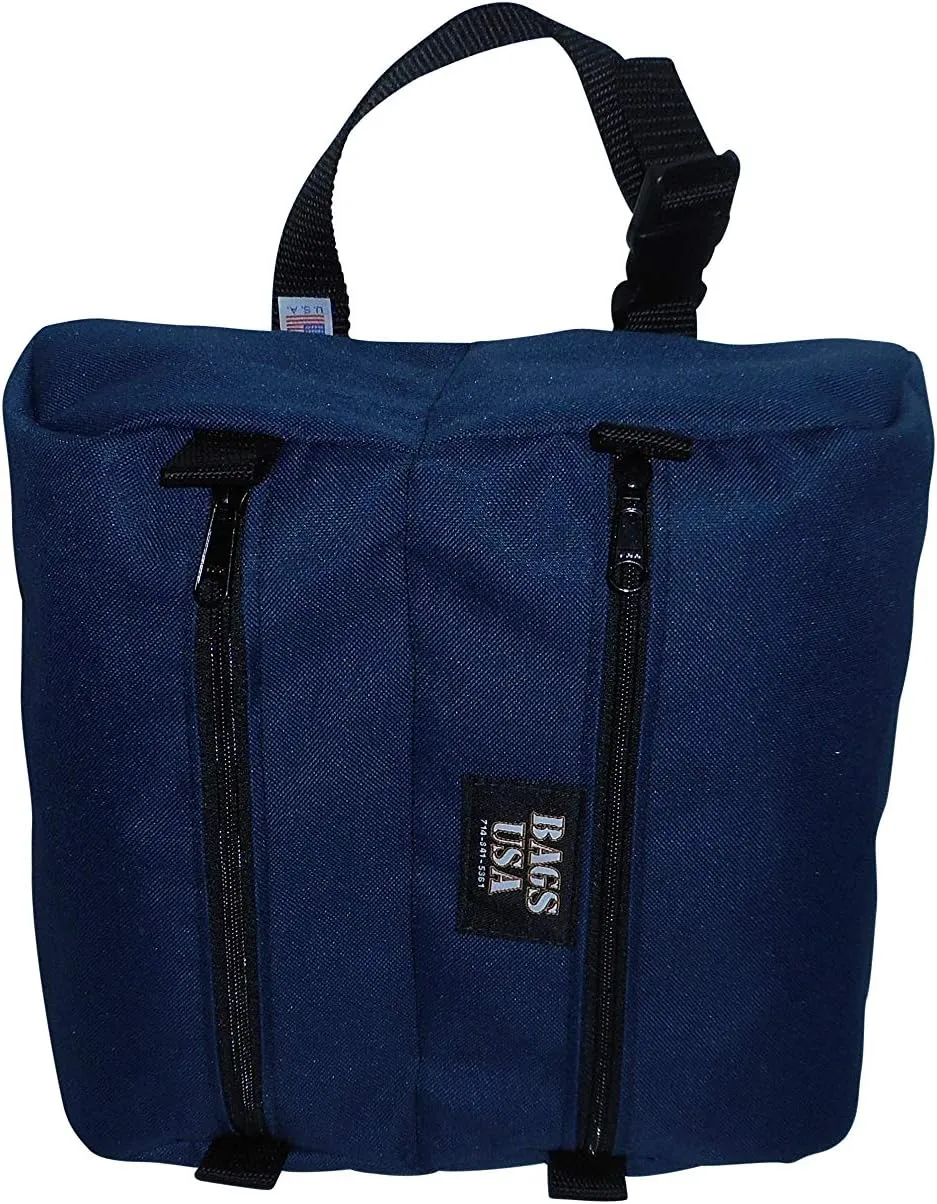 Toiletry or Shaving Bag,Firefighters twin toiletry bag, Made in USA. (Navy)