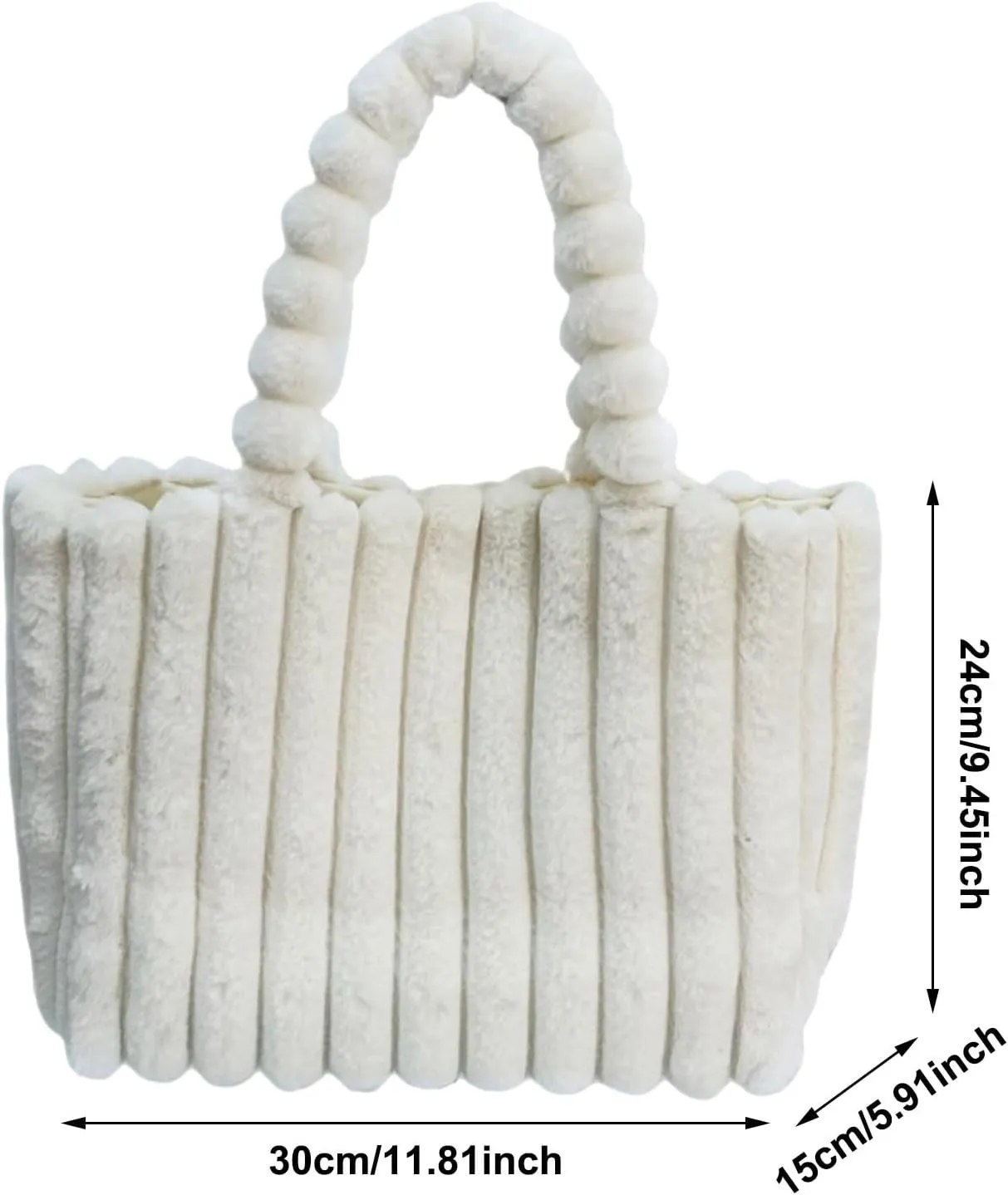 Tote Bag for Women Large Designer Top Handle Trendy Casual Shoulder Satchel Purse Flock Handbags