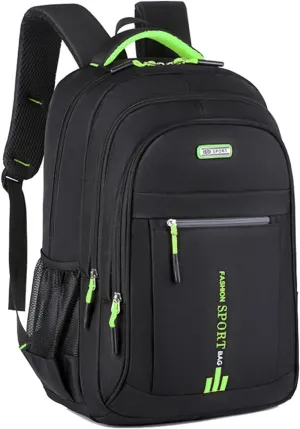 Travel Laptop Backpack For Men Women Slim Business Backpack College School Backpack Travel Backpack (Green, One Size)