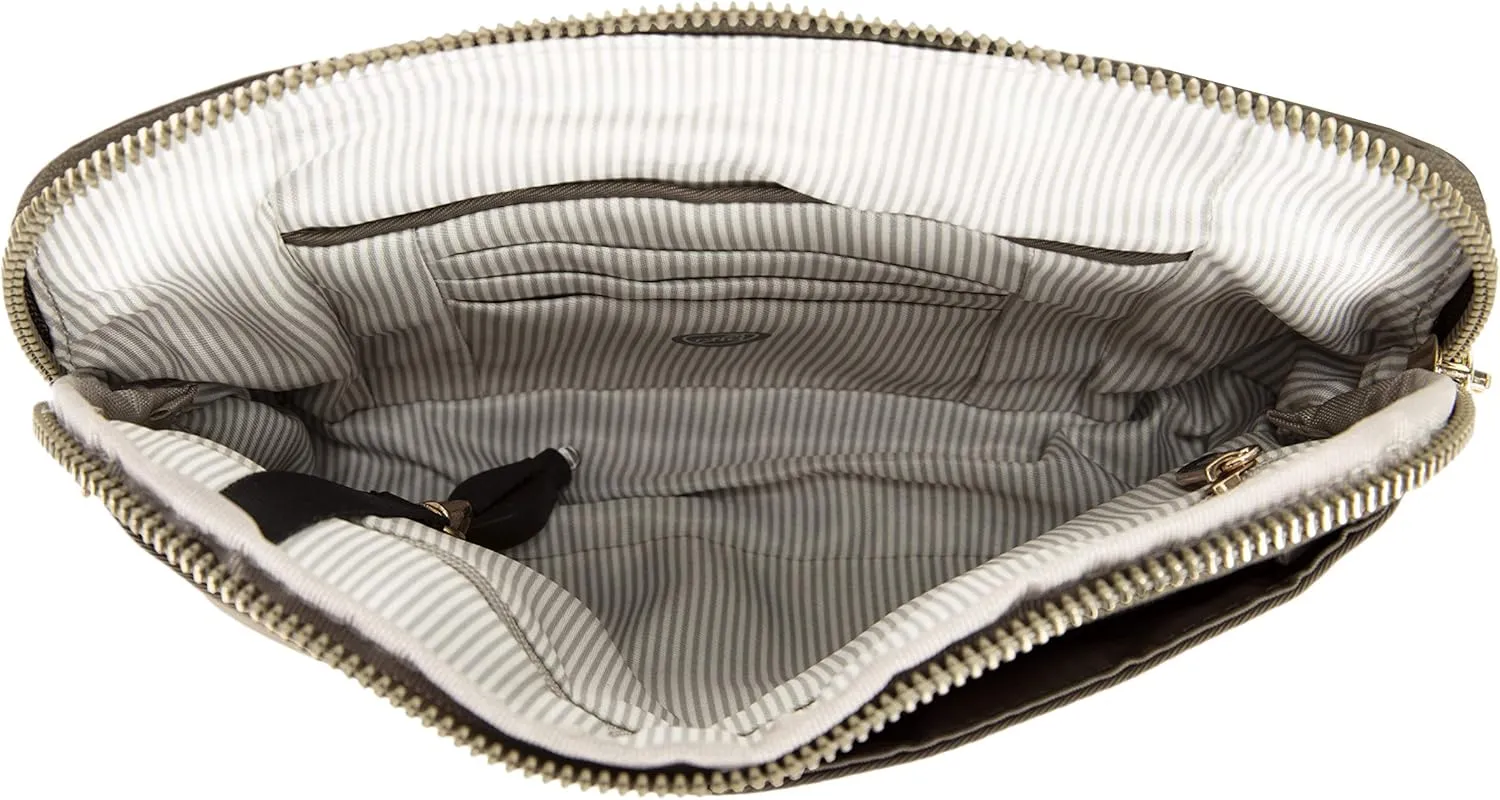 Travelon Women's Anti-theft Tailored Convertible Crossbody Clutch