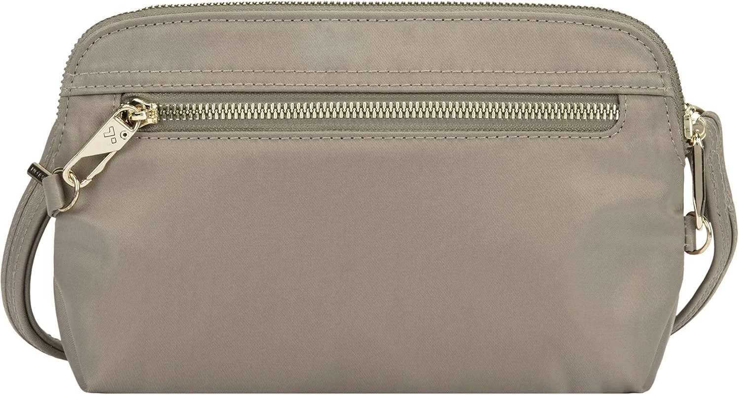 Travelon Women's Anti-theft Tailored Convertible Crossbody Clutch