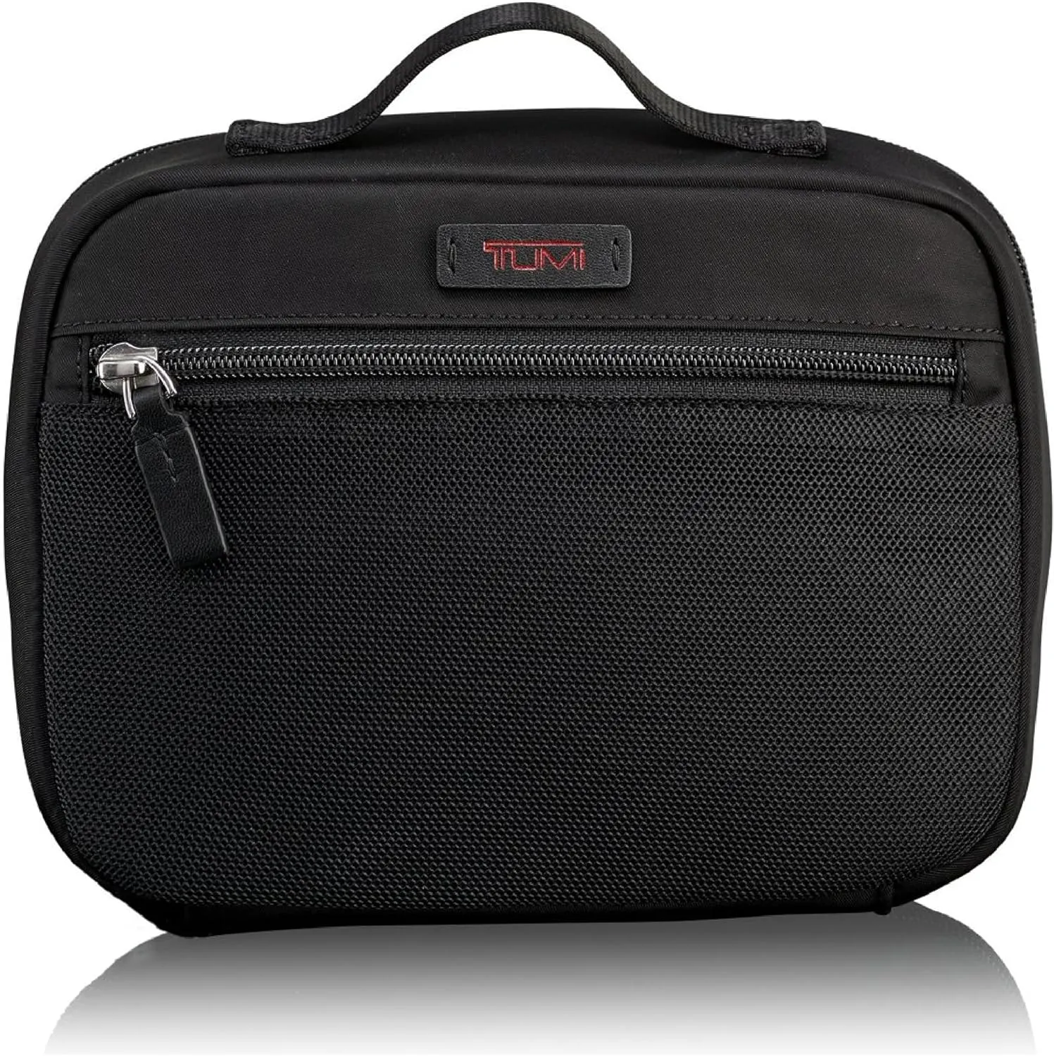 TUMI - Accessory Pouch - Travel Case Organizer for Cords, Electronics, Cosmetics, Hygiene Kit - Nylon Toiletry Bag - Large, Black