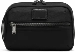 TUMI - Alpha Bravo Response Travel Kit - Hanging Toiletry Kit - Travel Bag - TUMI Tracer - 6.3" X 9.5" X 3.5" - Black