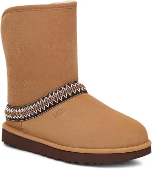 UGG Women's Classic Short Crescent Fashion Boot