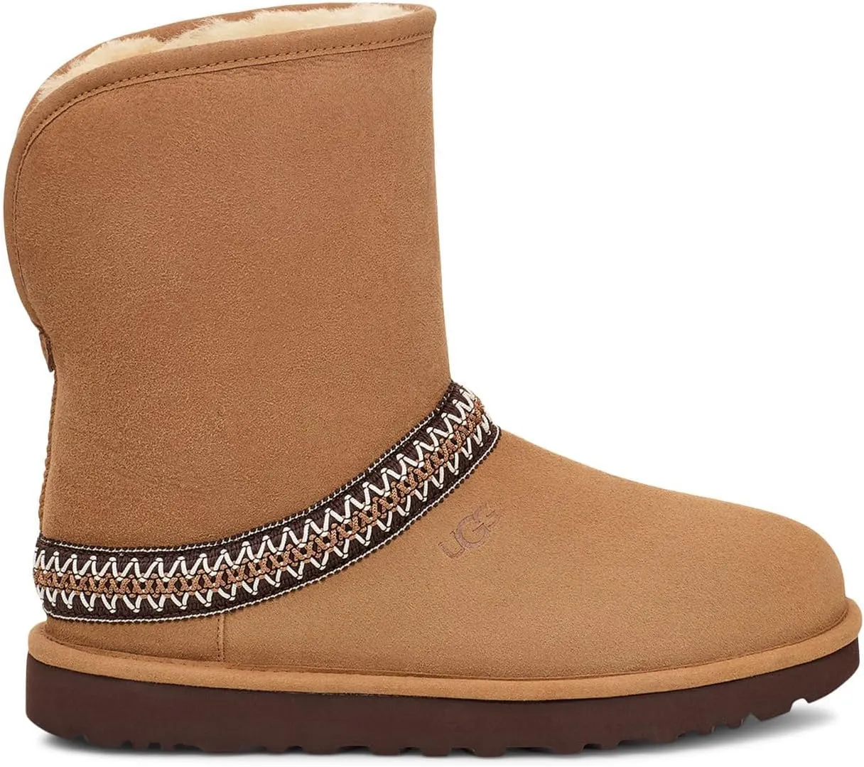 UGG Women's Classic Short Crescent Fashion Boot