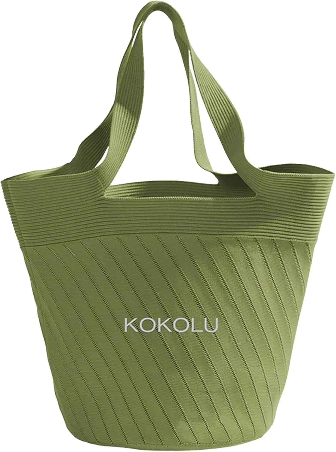 Ultra Lightweight Tote Bag For Women (18.7” x 8.5”) - Upcycled Flexible Machine Washable Shopping Tote Bag For Women