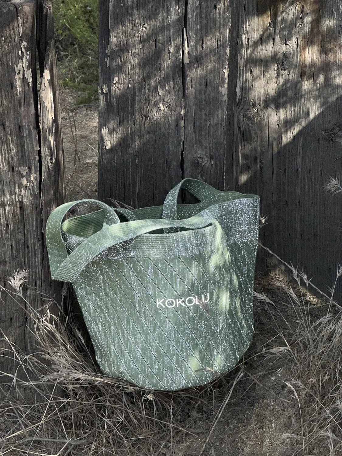 Ultra Lightweight Tote Bag For Women (18.7” x 8.5”) - Upcycled Flexible Machine Washable Shopping Tote Bag For Women