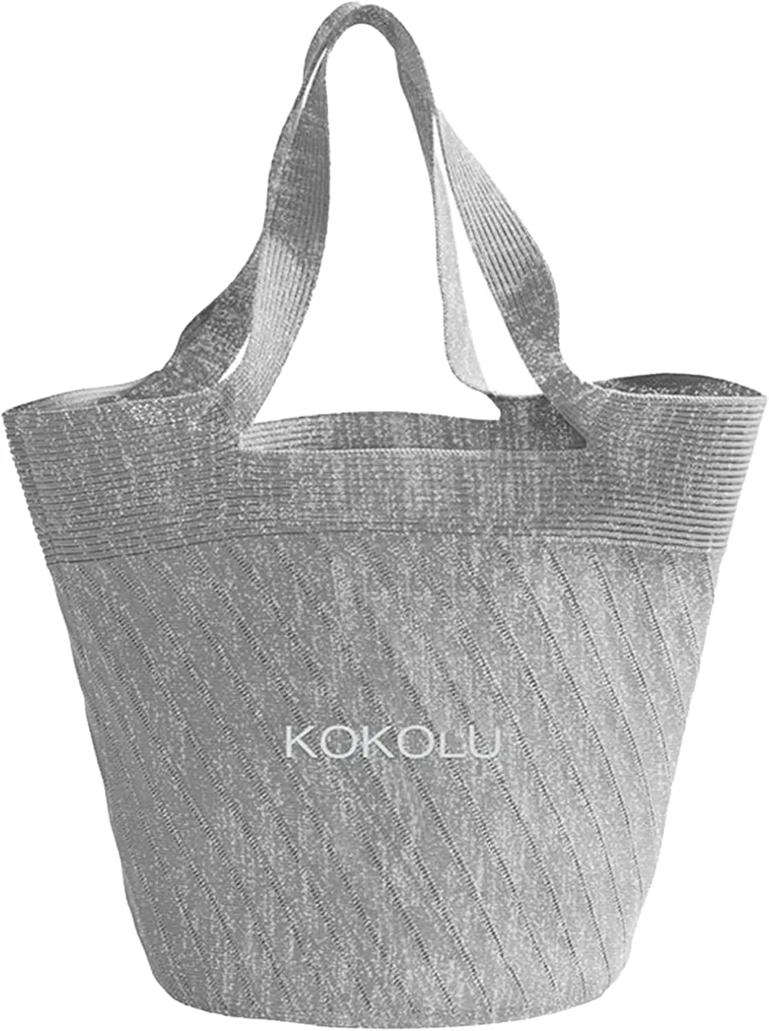 Ultra Lightweight Tote Bag For Women (18.7” x 8.5”) - Upcycled Flexible Machine Washable Shopping Tote Bag For Women