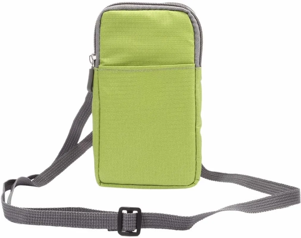 Universal Crossbody Cell Phone Purse Waist Pack Bag for Outdoor Sports Moblie Phone Carrying Cases Shoulder Belt Bag Pouch for iPhone 7 6/6S Plus Samsung Galaxy Phones Under 6.0'' from WaitingU