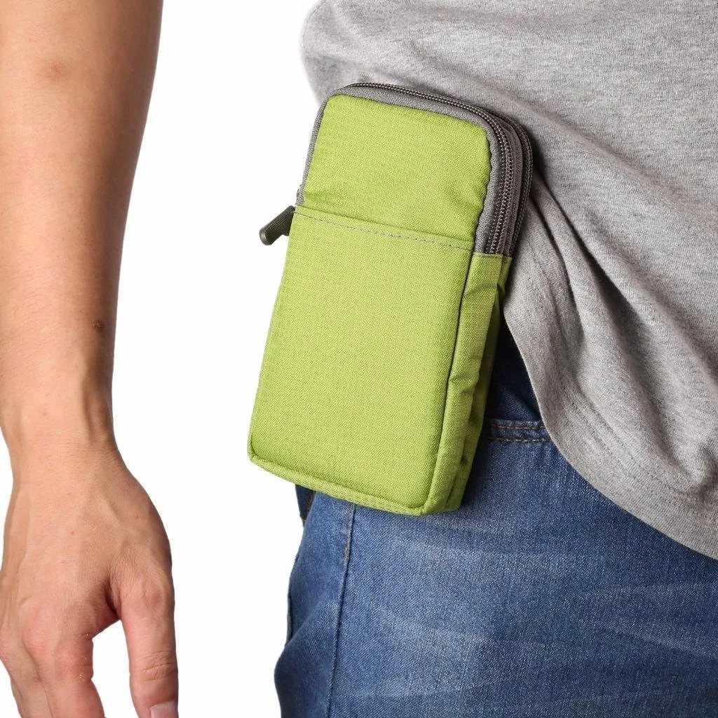 Universal Crossbody Cell Phone Purse Waist Pack Bag for Outdoor Sports Moblie Phone Carrying Cases Shoulder Belt Bag Pouch for iPhone 7 6/6S Plus Samsung Galaxy Phones Under 6.0'' from WaitingU