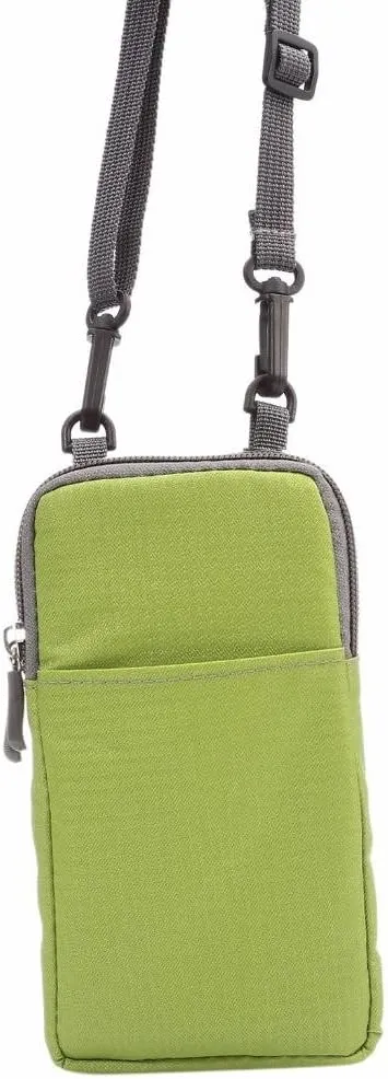 Universal Crossbody Cell Phone Purse Waist Pack Bag for Outdoor Sports Moblie Phone Carrying Cases Shoulder Belt Bag Pouch for iPhone 7 6/6S Plus Samsung Galaxy Phones Under 6.0'' from WaitingU