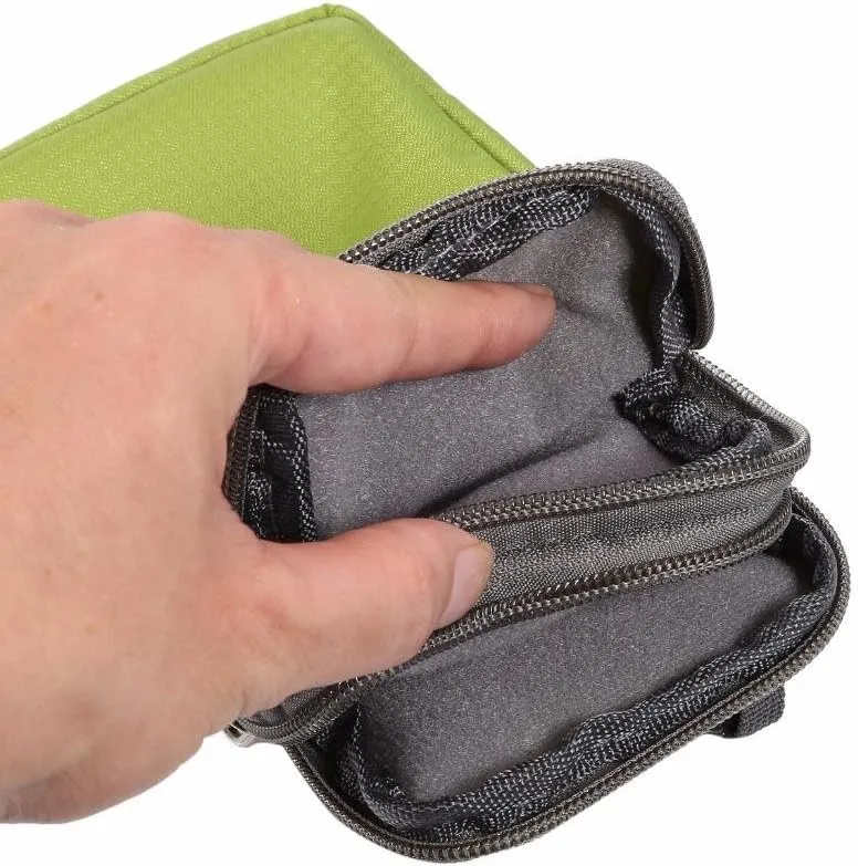 Universal Crossbody Cell Phone Purse Waist Pack Bag for Outdoor Sports Moblie Phone Carrying Cases Shoulder Belt Bag Pouch for iPhone 7 6/6S Plus Samsung Galaxy Phones Under 6.0'' from WaitingU