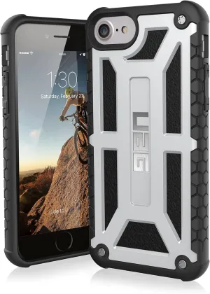 URBAN ARMOR GEAR [UAG] iPhone 8/iPhone 7/iPhone 6s [4.7-inch Screen] Monarch Feather-Light Rugged [Platinum] Military Drop Tested iPhone Case