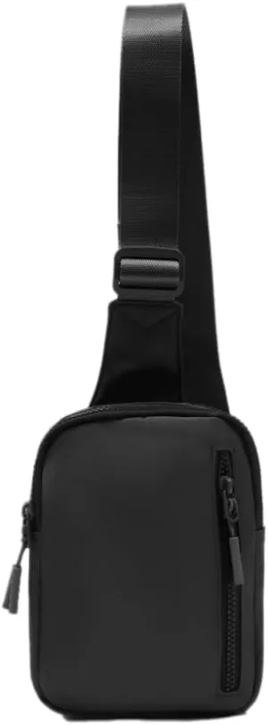 VAKAER Small Crossbody Bag Purse Women‘s Sling Bag Daypack Backpack with Convertible Adjustable Strap for Travel Hiking (Black)
