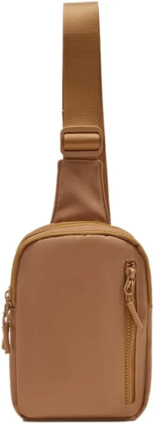 VAKAER Small Crossbody Bag Purse Women‘s Sling Bag Daypack Backpack with Convertible Adjustable Strap for Travel Hiking (Camel)
