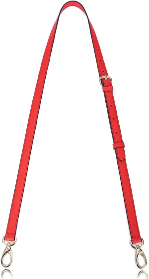 VanEnjoy Genuine Leather Adjustable Purse Strap Replacement for Crossbody Handbag - 0.71" Wide,51" Long