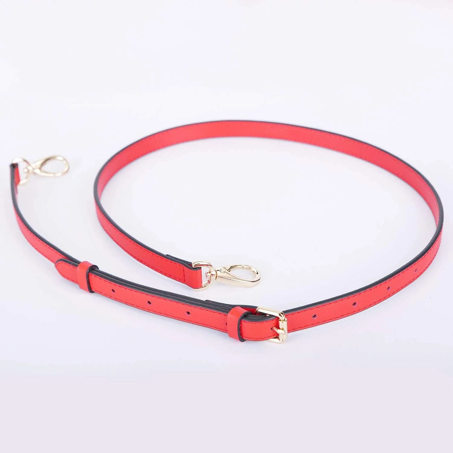 VanEnjoy Genuine Leather Adjustable Purse Strap Replacement for Crossbody Handbag - 0.71" Wide,51" Long