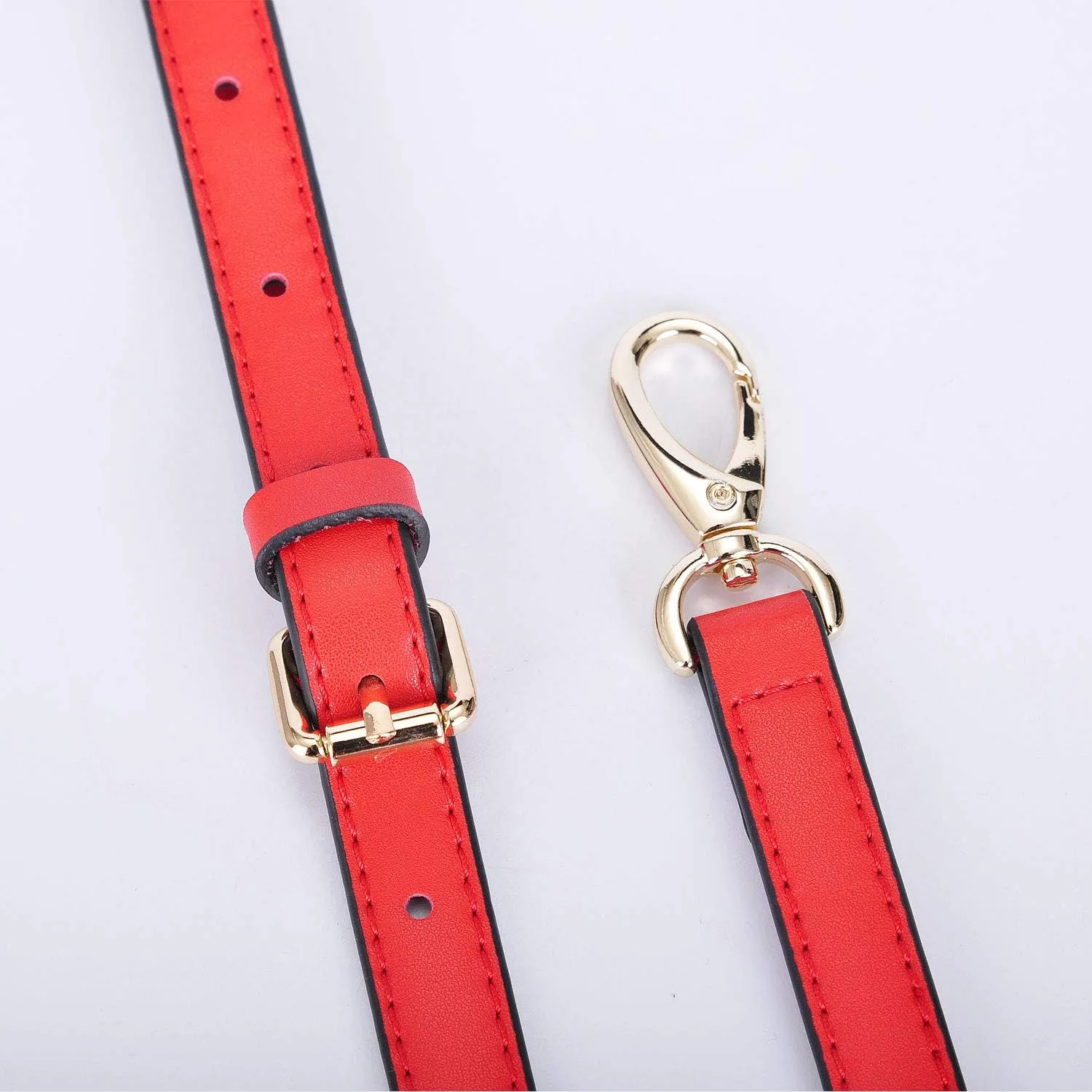 VanEnjoy Genuine Leather Adjustable Purse Strap Replacement for Crossbody Handbag - 0.71" Wide,51" Long