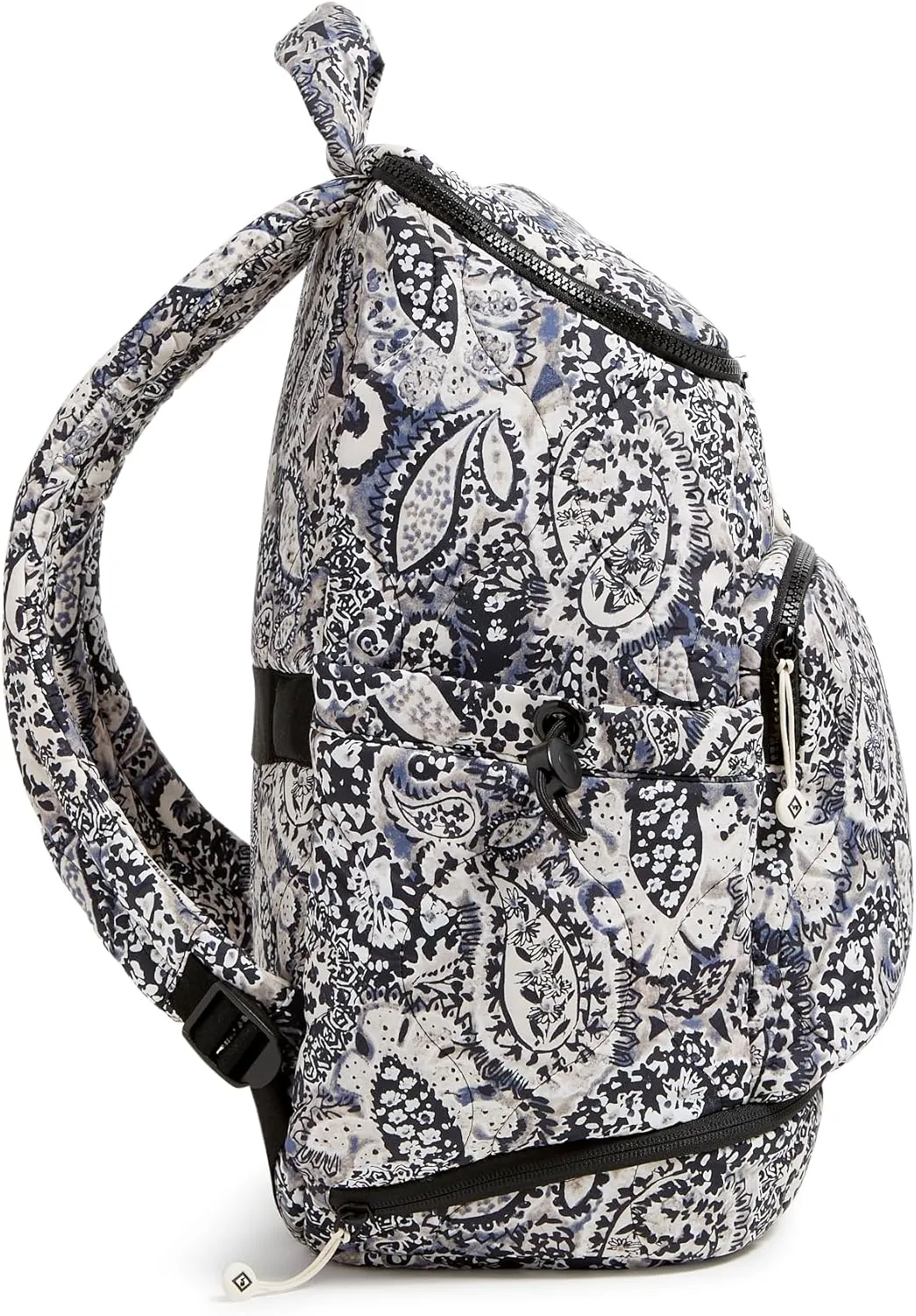 Vera Bradley Featherweight Commuter Backpack Travel Bag, Stratford Paisley