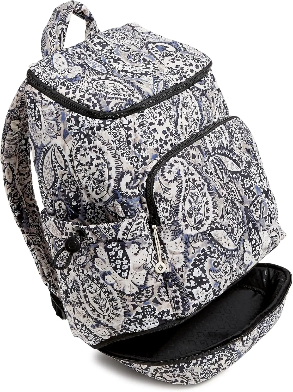 Vera Bradley Featherweight Commuter Backpack Travel Bag, Stratford Paisley