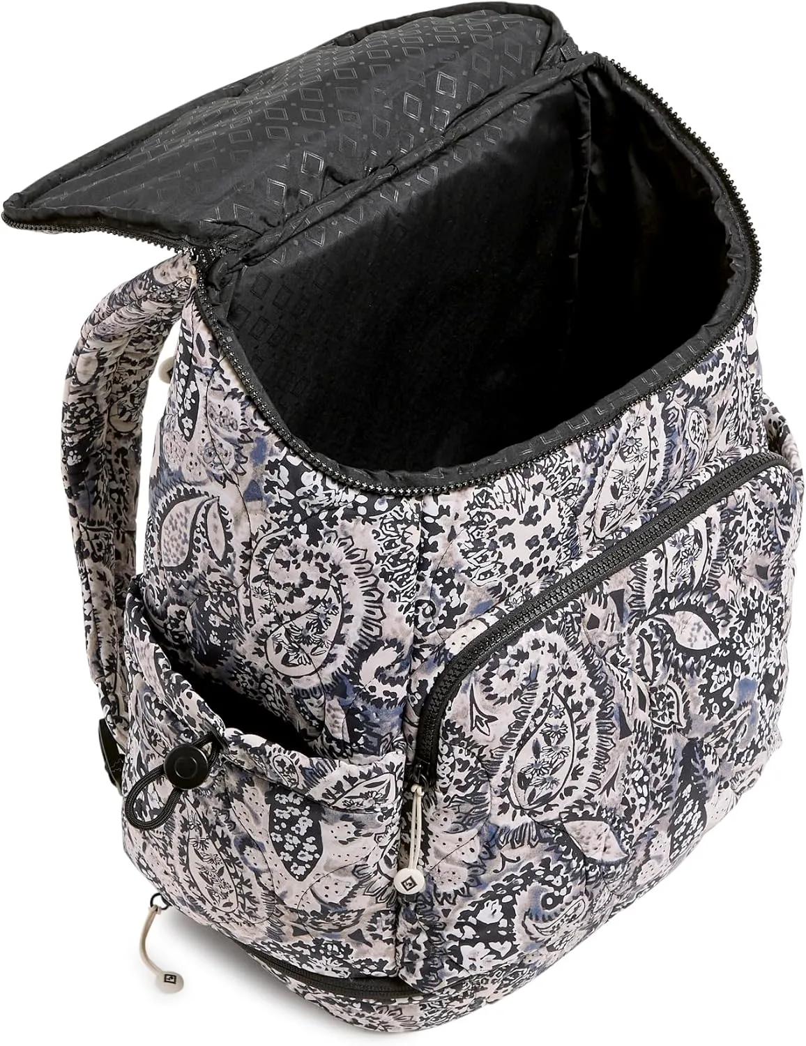 Vera Bradley Featherweight Commuter Backpack Travel Bag, Stratford Paisley