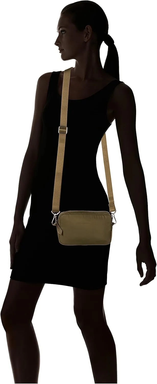 Vera Bradley Women's Cotton Convertible Pouch With Rfid Protection Crossbody Purse