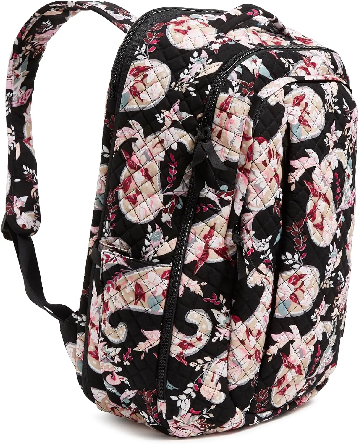 Vera Bradley Women's, Cotton Large Travel Backpack Travel Bag, Botanical Paisley, One Size