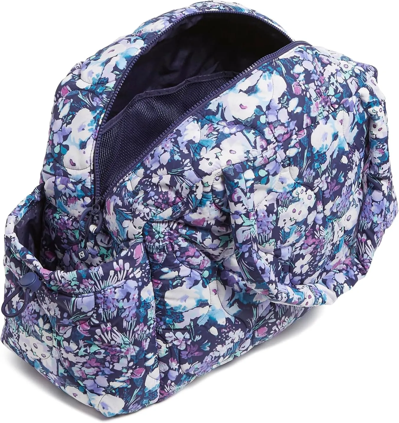 Vera Bradley Women's Featherweight Travel Bag, Artist's Garden Purple, One Size