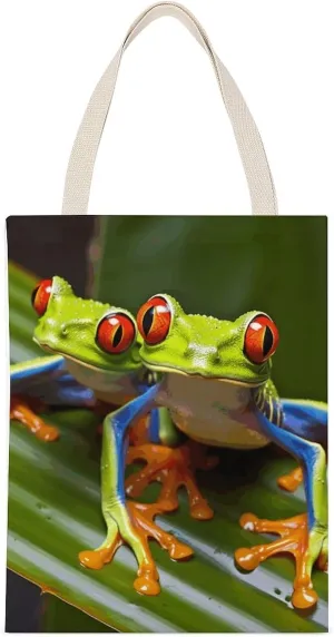 Versatile Canvas Tote Bag,single-sided Print Large Capacity Canvas Tote Bag,foldable Tote Bag,fabric Tote Bag