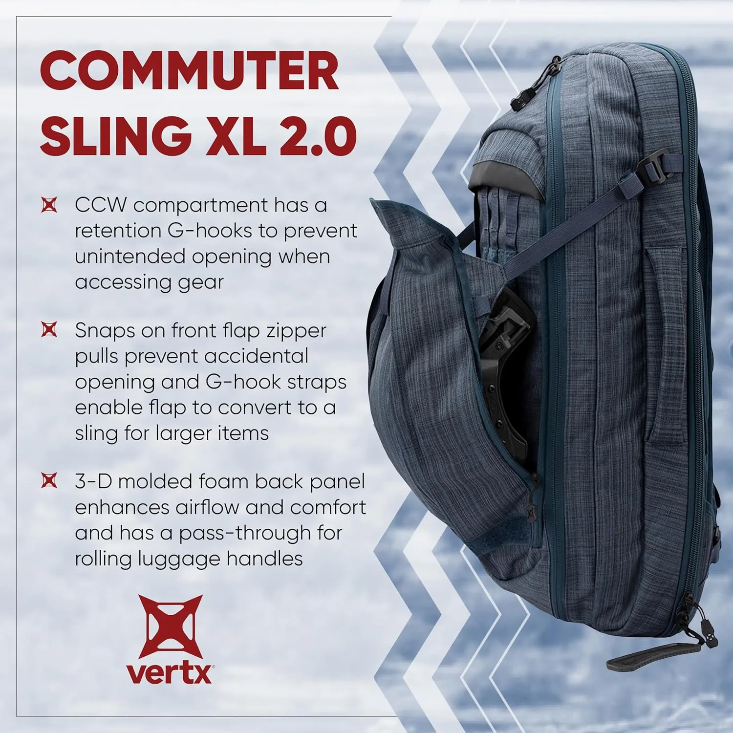 Vertx Commuter Xl 2.0, Canopy Green, Os