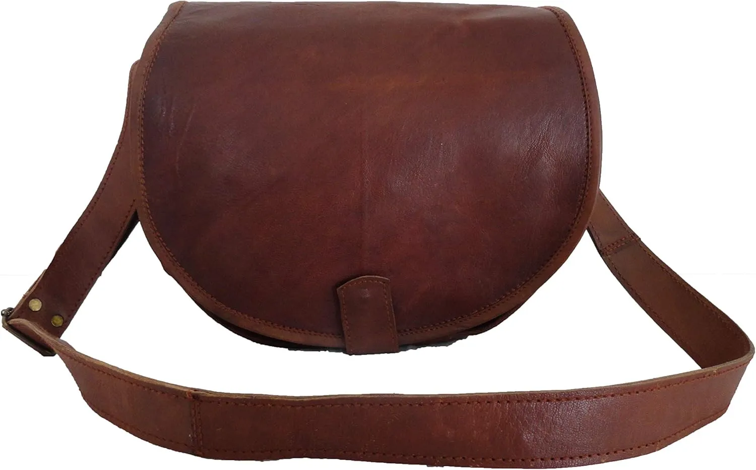 Vintage Leather DSLR Camera Messenger Bag Fits DSLR with 2 Lenses, compatible for Canon Sony Nikon Canon Olympus and So On