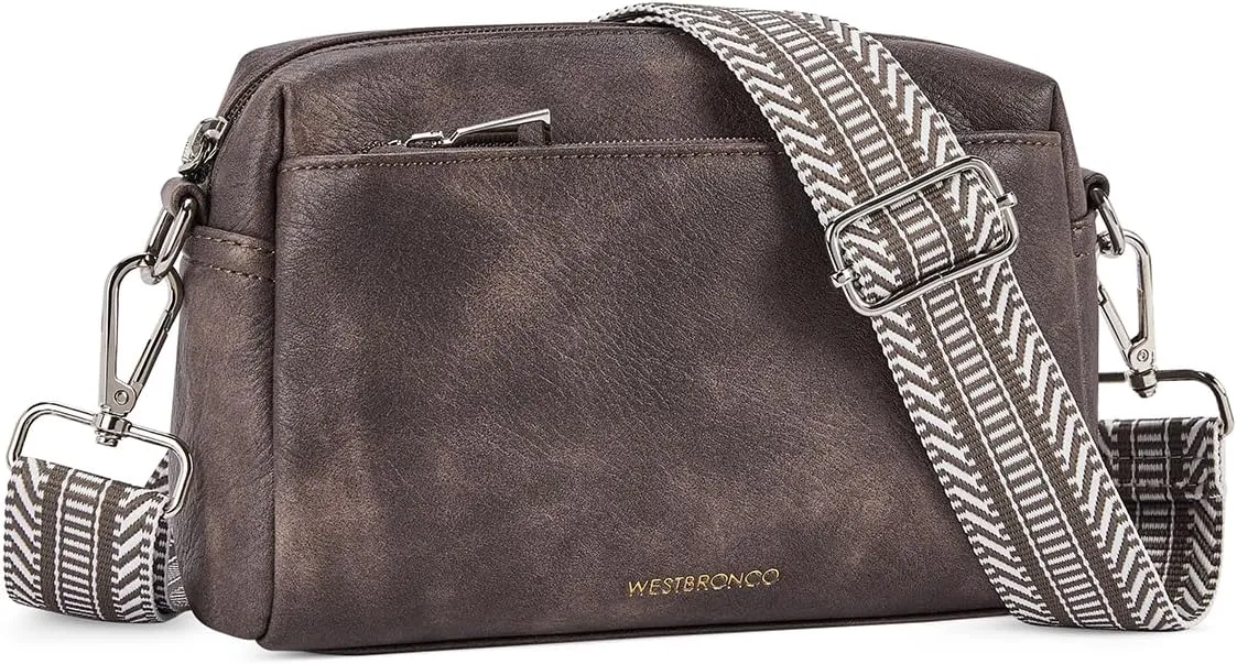 WESTBRONCO Small Crossbody Bags for Women, Shoulder Handbags, Satchel Purse with Adjustable Strap