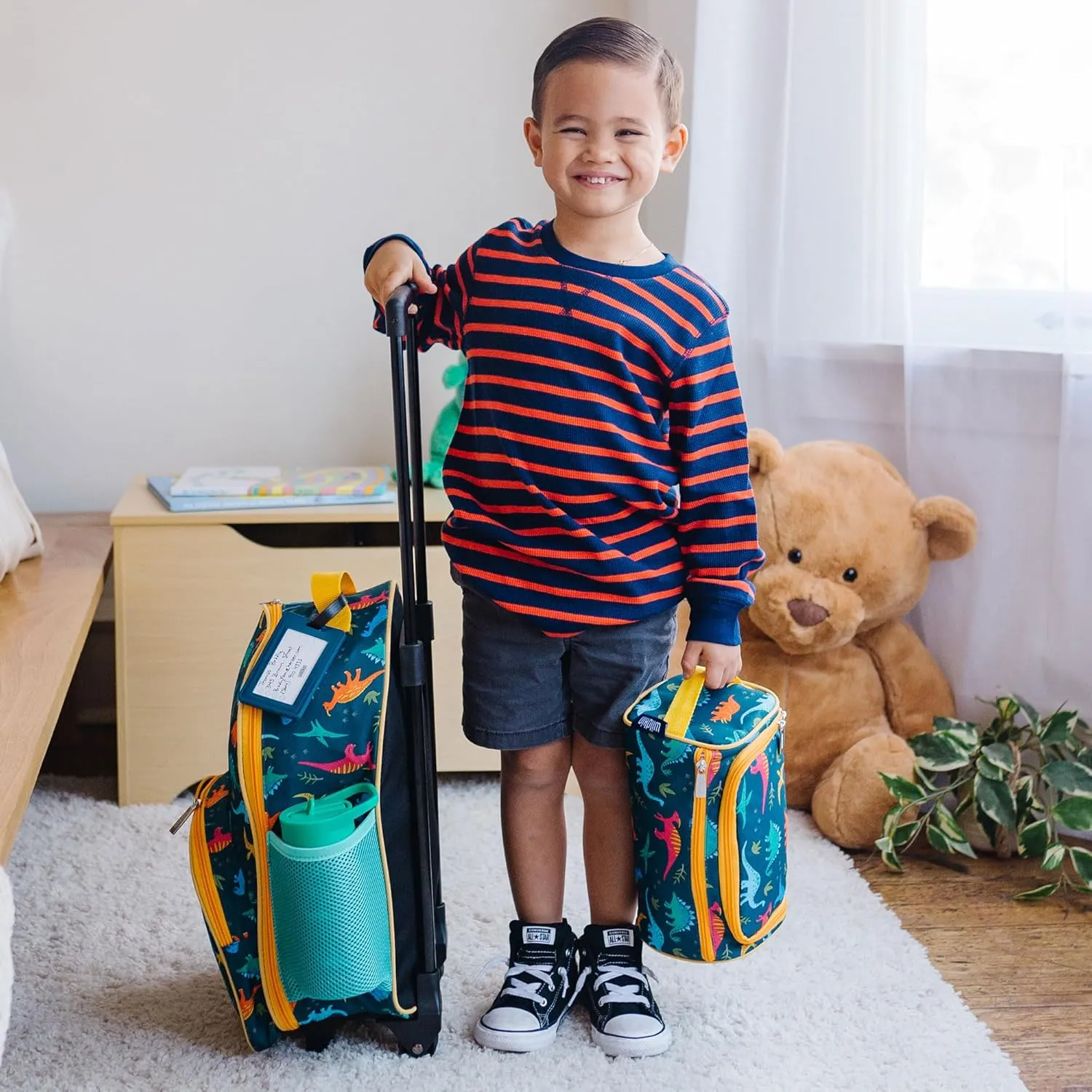 Wildkin Toiletry Bag for Boys and Girls, Ideal for School, Weekend, or Overnight Travel