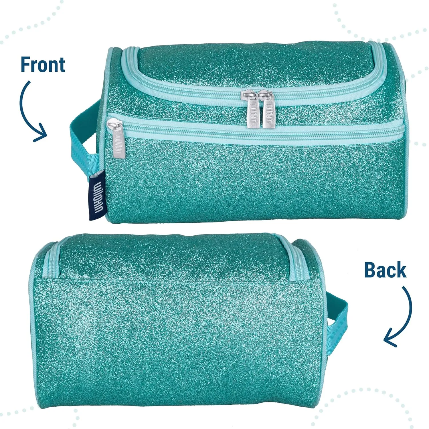 Wildkin Toiletry Bag for Boys and Girls, Ideal for School, Weekend, or Overnight Travel