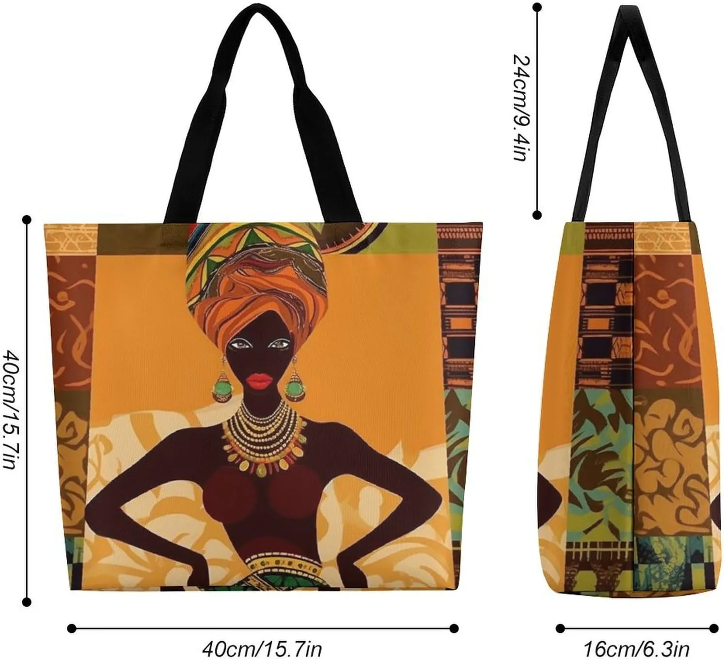 Wildlife Spider Tote Bags, Reusable Grocery Bags, Large Shopping Bag, Shoulder Bag for Women