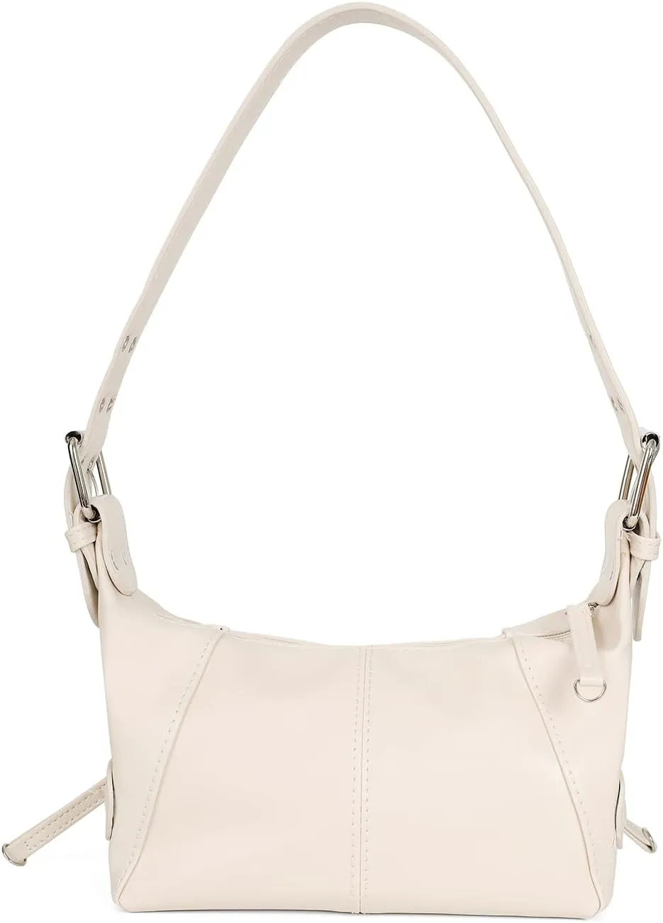 Women Shoulder Bags Y2K PU Leather Locomotive Shoulder Bag