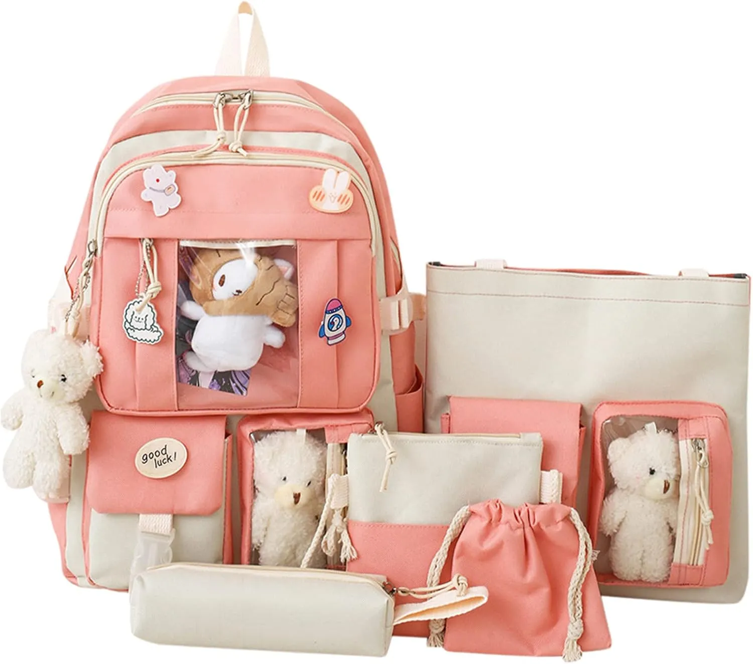 Women's Function Casual Backpack Casual Daypack with Anti-Theft Back Pocket Anti Theft Crossbody Bags for Women(One Size)