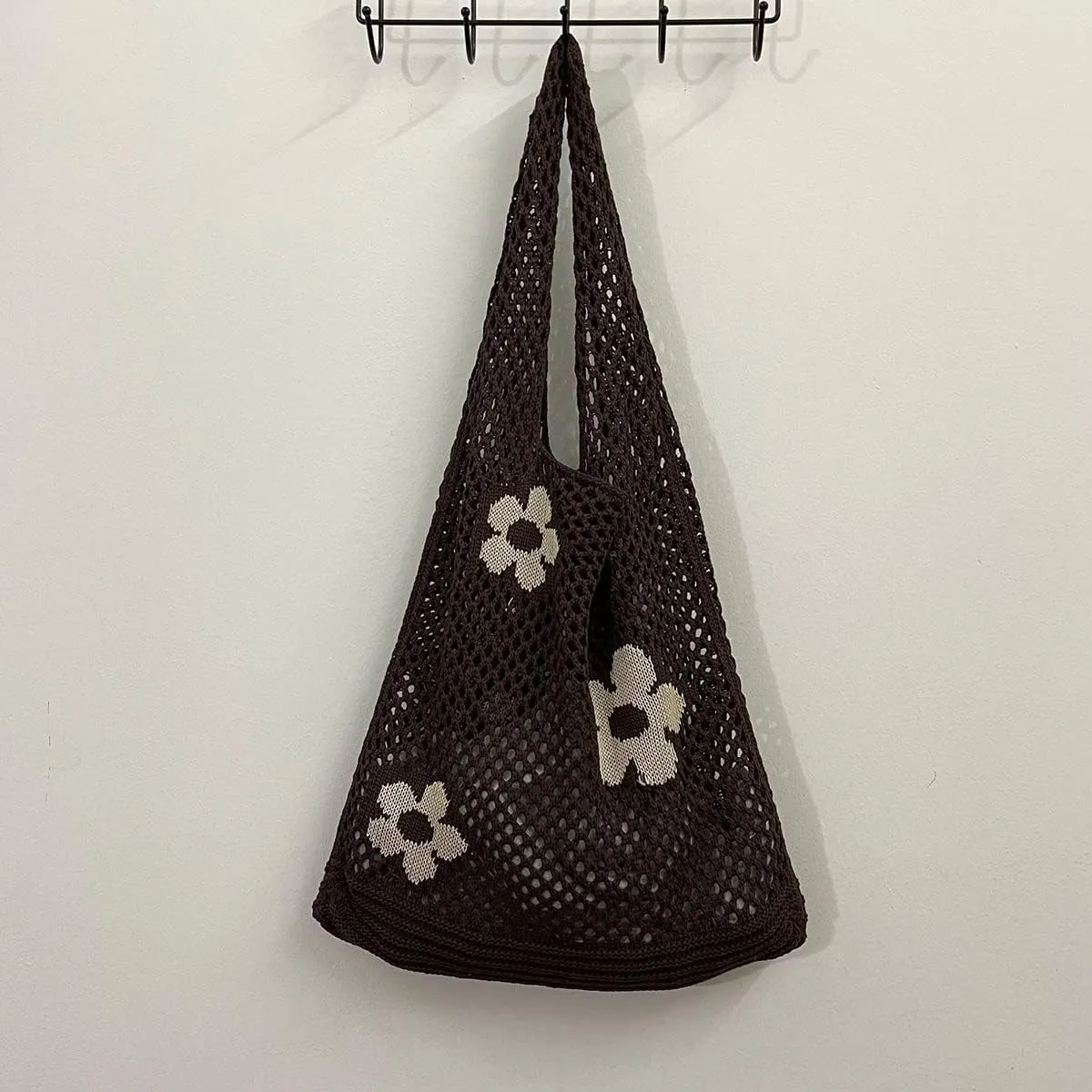 Women's Handbags Hobo Bags Knit Bags Mesh Tote Bags Hollow Shoulder Bags Shopping Bags