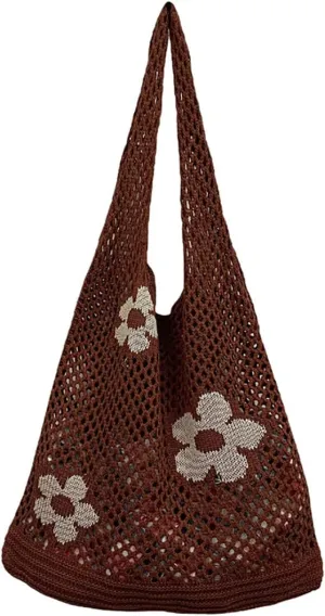 Women's Handbags Hobo Bags Knit Bags Mesh Tote Bags Hollow Shoulder Bags Shopping Bags