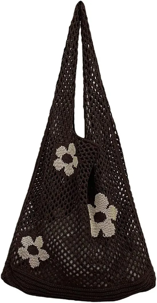 Women's Handbags Hobo Bags Knit Bags Mesh Tote Bags Hollow Shoulder Bags Shopping Bags